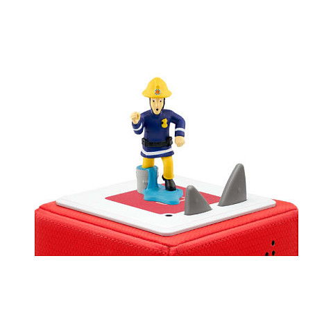 Tonies Figur Hörfigur Feuerwehrmann Sam Wettlauf gegen die Zeit - Toniebox Zubehör - Juguete musical con 5 canciones, 60 min