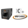 Sai infosec ups x1+ 1000 fuente de alimentaciÓn de respaldo 1000va, 500w, 2× fr/schuko