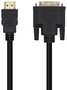 Aisens Cable DVI 18+1 a HDMI tipo A, 3 metros, Negro