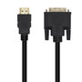 Aisens Cable DVI 18+1 a HDMI tipo A, 3 metros, Negro