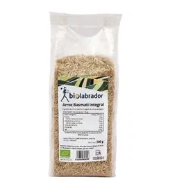 BIOLABRADOR Arroz Basmati Integral Ecológico 500G