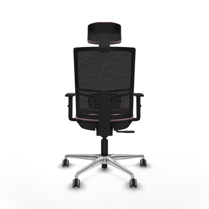 PIQUERAS Y CRESPO Silla de oficina Yunquera Rosa con mecanismo Sincro PIQUERAS Y CRESPO Silla de oficina Yunquera Rosa con mecanismo Sincro
