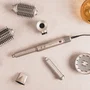 Ufesa Pro Glam Twist Secador Moldeador 1400 W con 6 Accesorios, Motor BLDC, Sistema Coanda, Oro Rosa
