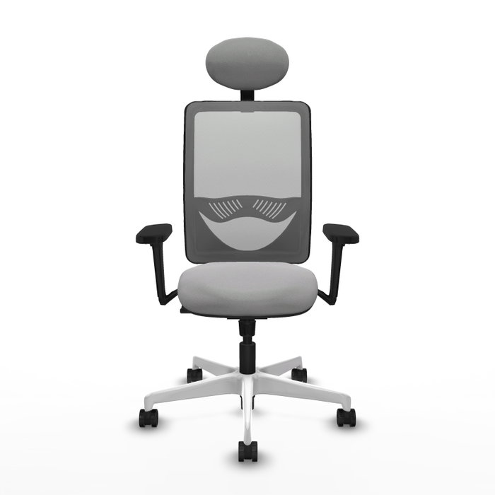 PIQUERAS Y CRESPO Silla de oficina Zulema con mecanismo Sincro, Gris PIQUERAS Y CRESPO Silla de oficina Zulema con mecanismo Sincro, Gris