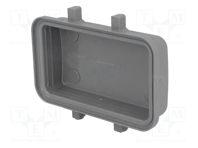 HARTING Tapa de protección Han 10B macho para pestillo doble