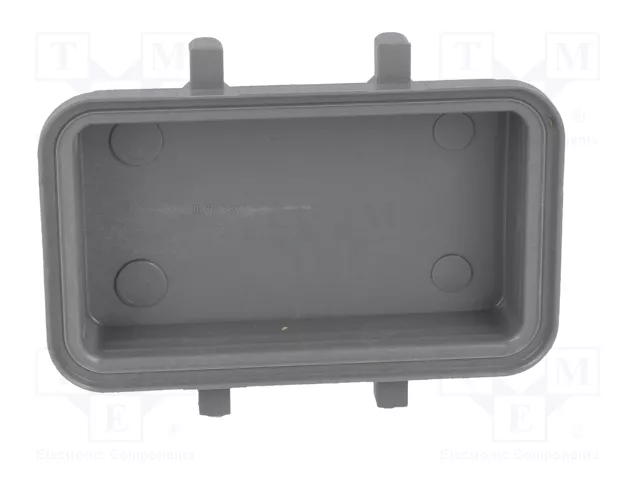 HARTING Tapa de protección Han 10B macho para pestillo doble