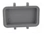 HARTING Tapa de protección Han 10B macho para pestillo doble