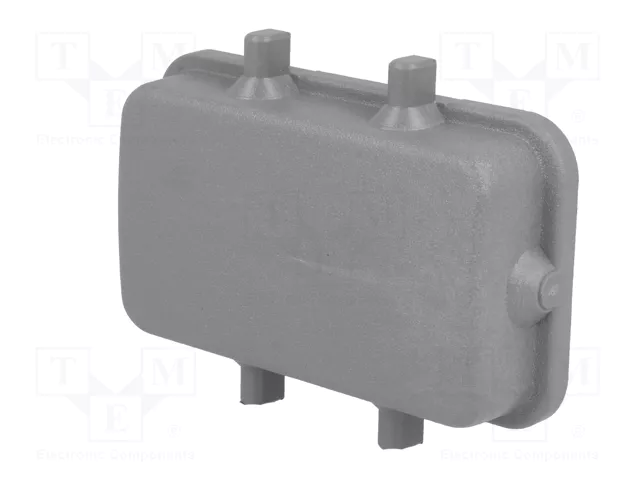 HARTING Tapa de protección Han 10B macho para pestillo doble