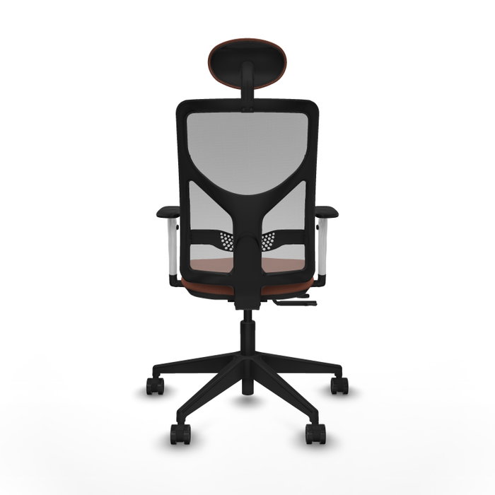 PIQUERAS Y CRESPO Silla de oficina Motilla con mecanismo Sincro/Traslack Marrón y Gris PIQUERAS Y CRESPO Silla de oficina Motilla con mecanismo Sincro/Traslack Marrón y Gris