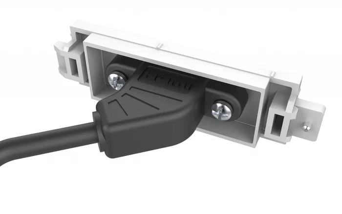 Vision Techconnect Cable HDMI Booster Module 2 m HDMI Tipo A Estándar, Version HDMI 2.0, Hembra Angular, Negro, Blanco, Soporte 3D y 4K 3840x2160