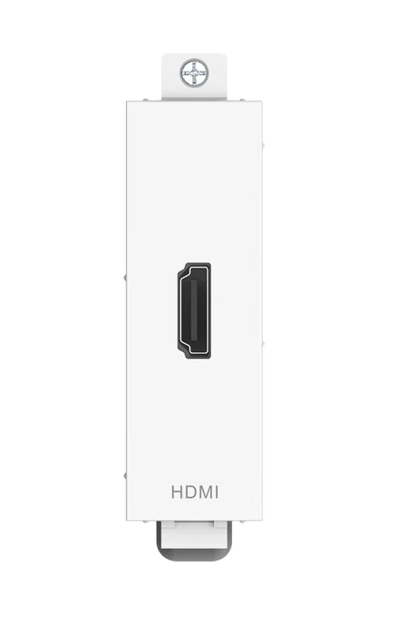 Vision Techconnect Cable HDMI Booster Module 2 m HDMI Tipo A Estándar, Version HDMI 2.0, Hembra Angular, Negro, Blanco, Soporte 3D y 4K 3840x2160