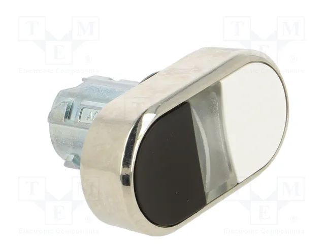 SIEMENS Interruptor doble de 22mm blanco/negro SIEMENS Interruptor doble de 22mm blanco/negro
