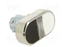 SIEMENS Interruptor doble de 22mm blanco/negro
