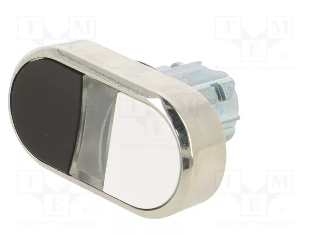 SIEMENS Interruptor doble de 22mm blanco/negro SIEMENS Interruptor doble de 22mm blanco/negro