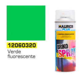 MAURER Spray Pintura Verde Fluorescente 400 ml