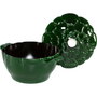 Staub La Cocotte 22cm Artichoke Cast Iron Dutch Oven Basil Green