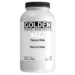 Golden Fluid Colores Acrílicos Blanco de Titánico 946 ml