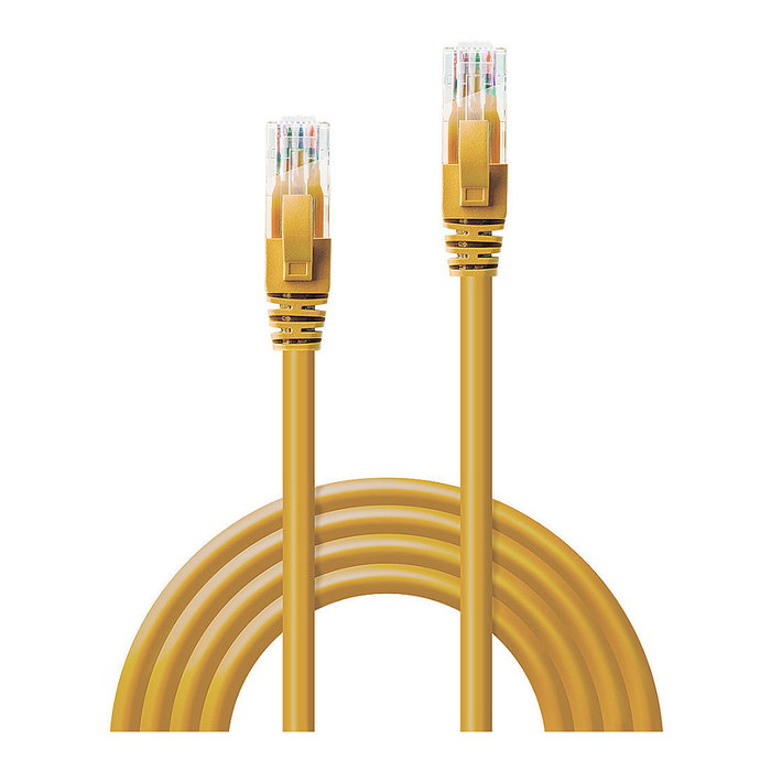 Lindy Cable de red Cat.6 U/UTP 3m Amarillo Lindy Cable de red Cat.6 U/UTP 3m Amarillo