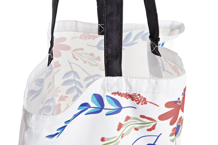 DKD Home Decor Bolsa Moderno Blanco Beige Nylon Poliester 15 x 66 x 43 cm (12 Unidades) DKD Home Decor Bolsa Moderno Blanco Beige Nylon Poliester 15 x 66 x 43 cm (12 Unidades)