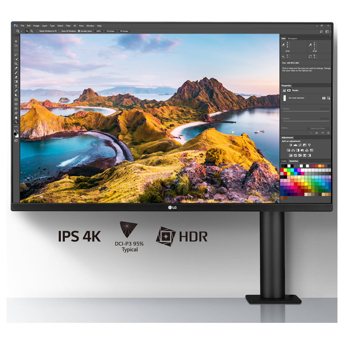 LG UltraFine Ergo 32UN880K-B 31.5'' 4K UHD IPS Negro LG UltraFine Ergo 32UN880K-B 31.5'' 4K UHD IPS Negro