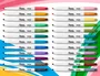 Sharpie S-Note Rotulador Permanente Punta Biselada Blister 20 Unidades Colores Surtidos