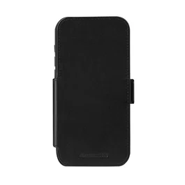 Dbramante1928 Funda de Cuero de Grano Entero para iPhone 17 Pro Max - Negro Copenhagen