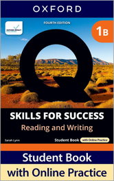 OXFORD UNIVERSITY PRESS Q:SKILLS FOR SUCCESS SPLIT 1B READING