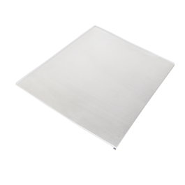 Emuca Protector de fondo para muebles de cocina, tablero 16mm, módulo 900mm, 868x580mm, Plástico y Aluminio, Aluminio natural