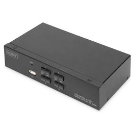 Digitus KVM-Switch 4-Port Single-Display