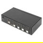 Digitus KVM-Switch 4-Port Single-Display
