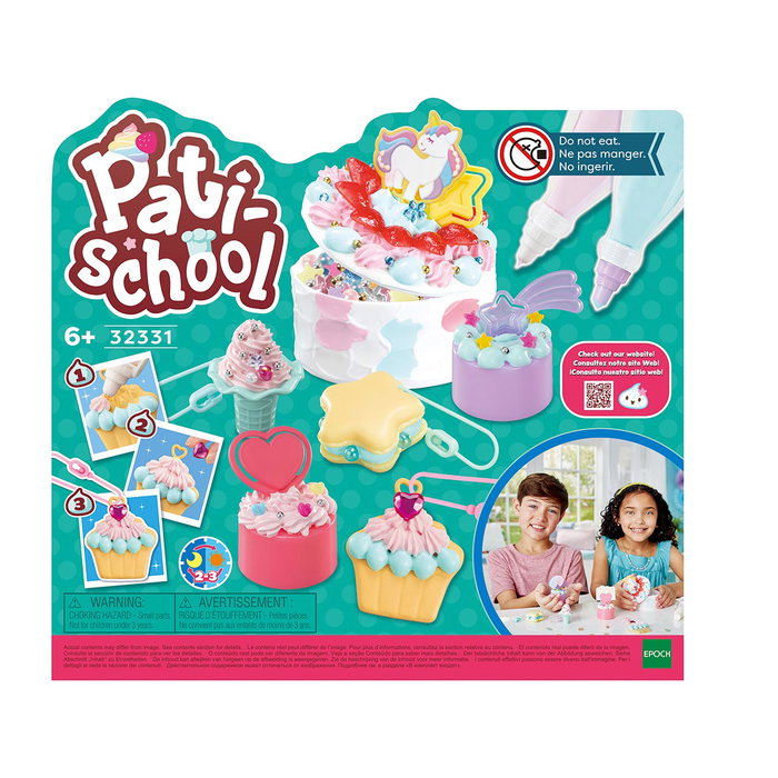 Pati-School 32331 Kit Iniciación Fiesta De Creaciones para Decorar Muffins, Tartas y Macarons