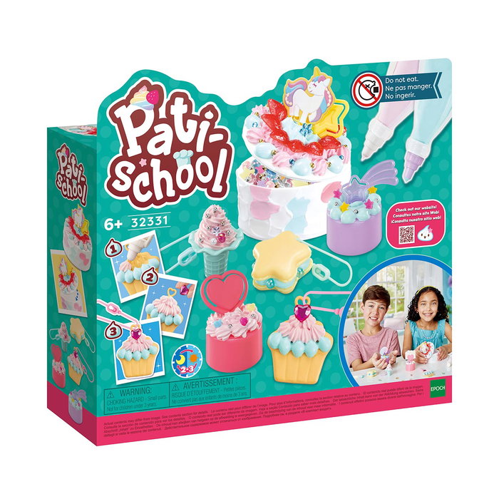 Pati-School 32331 Kit Iniciación Fiesta De Creaciones para Decorar Muffins, Tartas y Macarons