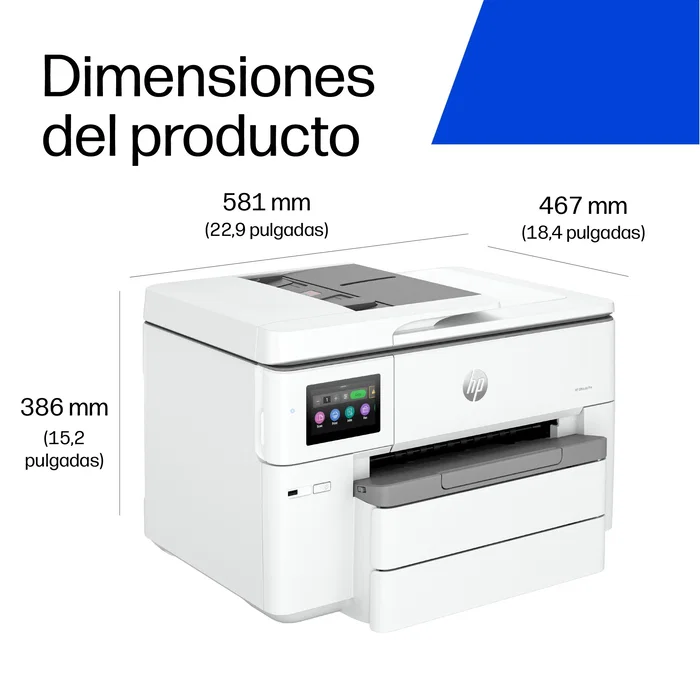 HP OfficeJet Pro 9730e Multifunción A3 Color Inalámbrica HP OfficeJet Pro 9730e Multifunción A3 Color Inalámbrica