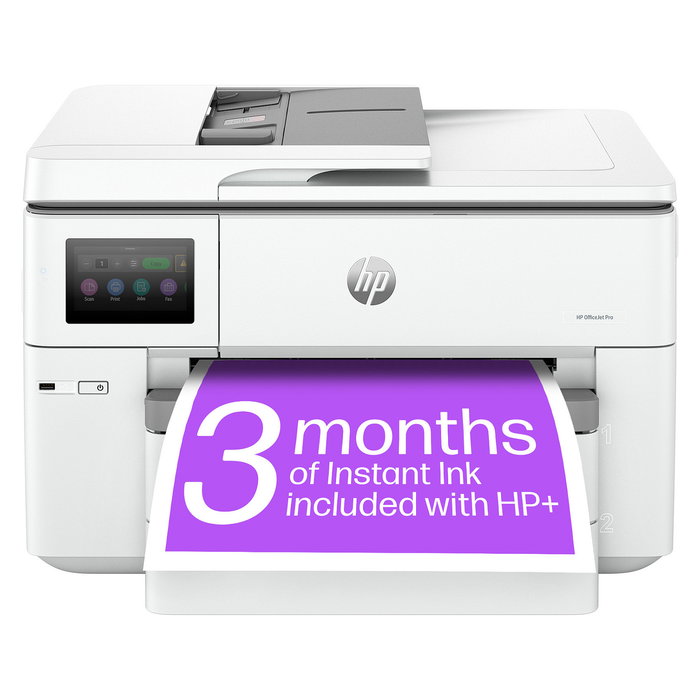 HP OfficeJet Pro 9730e Impresora Multifunción a Color A3 con WiFi, LAN, Duplex, Alimentador Automático (ADF), HP Instant Ink, 4.3" Pantalla Táctil, Gris