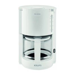 Krups Cafetera de filtro F 309 01 ProAroma, 10 tazas, Blanco, 1050 W
