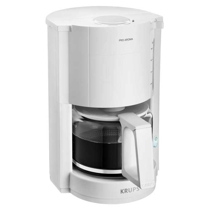 Krups F 309 01 ProAroma Cafetera de Filtro 10 Tazas 1050 W Blanco Krups F 309 01 ProAroma Cafetera de Filtro 10 Tazas 1050 W Blanco