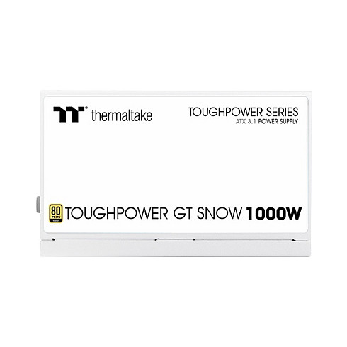 Thermaltake Toughpower GT Snow 1000W Blanco ATX 3.1 Modular 80+ Gold Thermaltake Toughpower GT Snow 1000W Blanco ATX 3.1 Modular 80+ Gold
