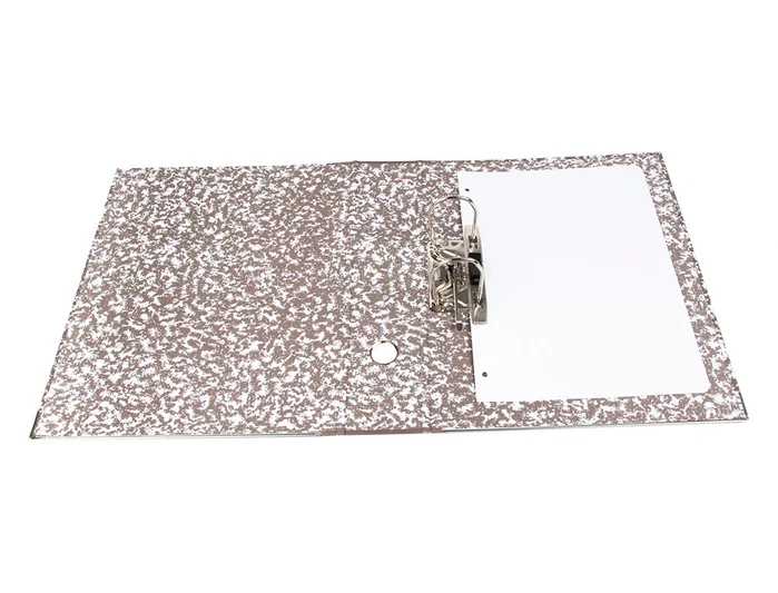 Liderpapel Classic Archivador de Palanca Gris Cuarto 80mm