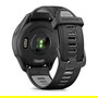 Garmin Forerunner 265 Reloj GPS Inteligente Multideporte, Negro/Gris Claro, Diseño Redondo, Pulsómetro en Muñeca, Bluetooth, Wi-Fi, Pantalla Táctil, Resistente al Agua