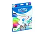 Giotto Rotuladores Decor Textile Colores Surtidos Caja de 12 Unidades