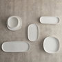Bidasoa Bandeja Porcelana Alumina Elite 30,7x11,6x2 cm (12 Unidades)