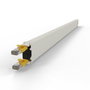 PATCHBOX Cassette de cobre patchbox.one 30RU Cat6a U/FTP Amarillo