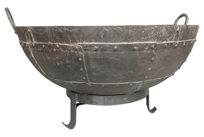 Item Home Macetero Anforas 24 Marrón Hierro 104 x 104 x 64 cm Soporte y Asas Antimanchas