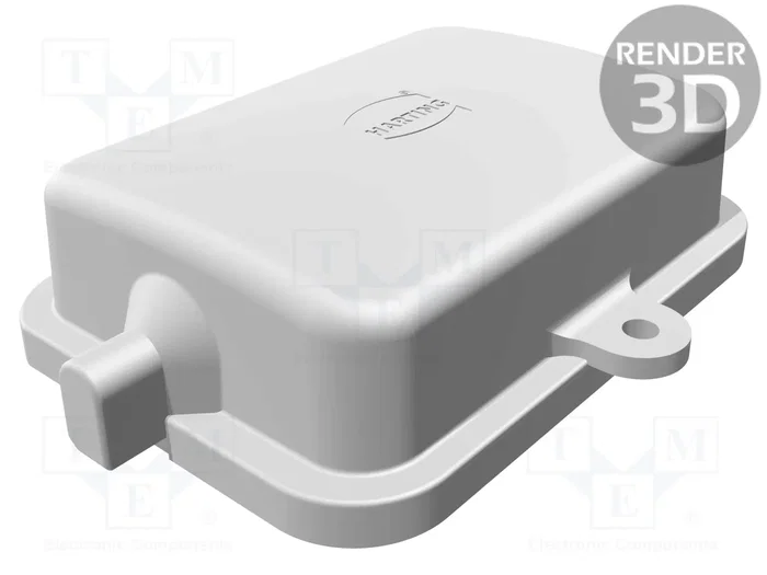 HARTING Tapa de protección Han tamaño 6B para pestillo HARTING Tapa de protección Han tamaño 6B para pestillo