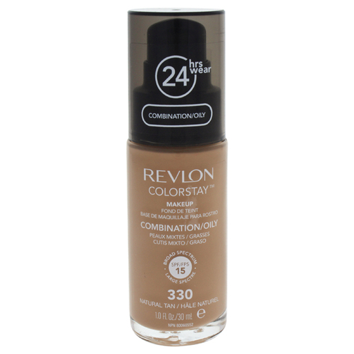 Revlon Colorstay Foundation 330-natural tan para piel mixta/grasa Revlon Colorstay Foundation 330-natural tan para piel mixta/grasa