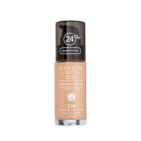 Revlon Colorstay Foundation 330-natural tan para piel mixta/grasa Revlon Colorstay Foundation 330-natural tan para piel mixta/grasa
