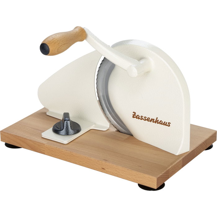 Zassenhaus Bread Slicer Classic Rebanadora de pan manual, crema Zassenhaus Bread Slicer Classic Rebanadora de pan manual, crema