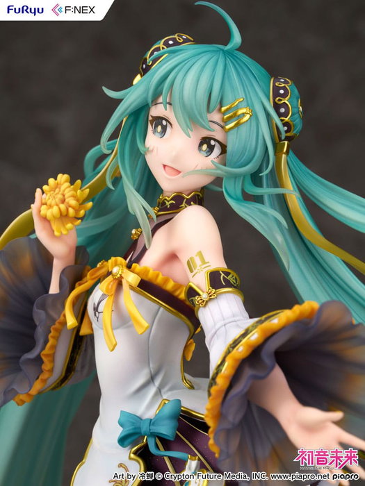 Hatsune Miku F:NEX estatua PVC 1/7 Hatsune Miku Mid-Autumn Festival Ver. 27 cm