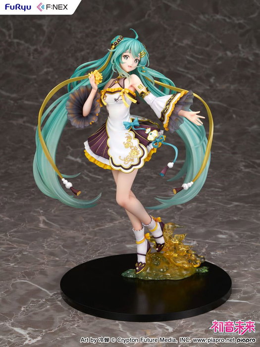 Hatsune Miku F:NEX estatua PVC 1/7 Hatsune Miku Mid-Autumn Festival Ver. 27 cm