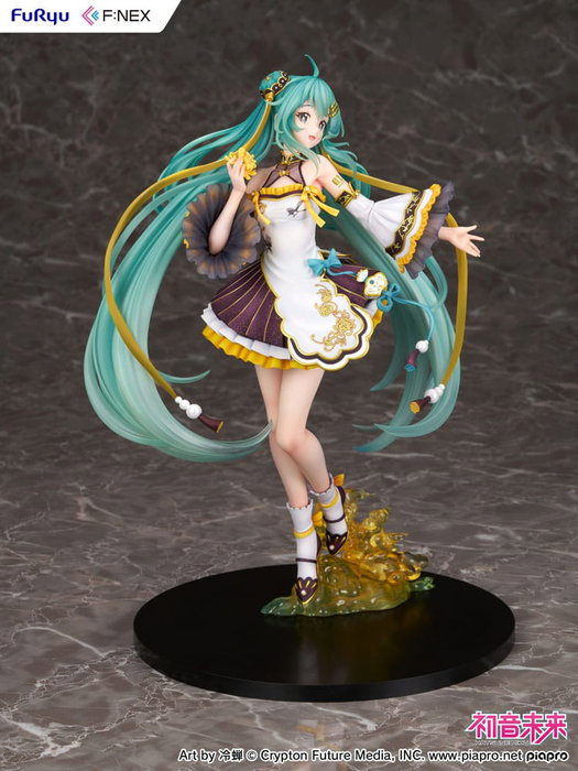 Hatsune Miku F:NEX estatua PVC 1/7 Hatsune Miku Mid-Autumn Festival Ver. 27 cm